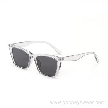 Hot Selling High Quality Luxury Retro Small Square Concave Shape Gradient Shades Sports Sunglasse